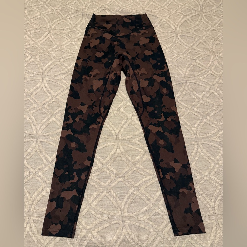 Vitality (Balance) Leggings, size XS, Brown/Black